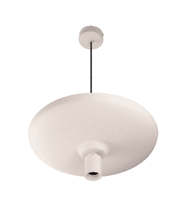 Pendente Musa LED 33W 3000K algodão