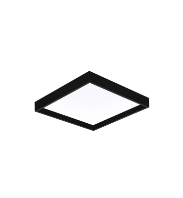 Plafon Deep LED sobrepor 28W 3000K preto