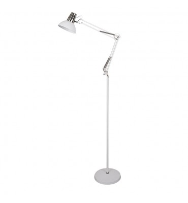 Coluna articulada branca fosca