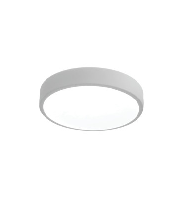 Plafon Luna LED 32W 3000K Ø40x7cm branco