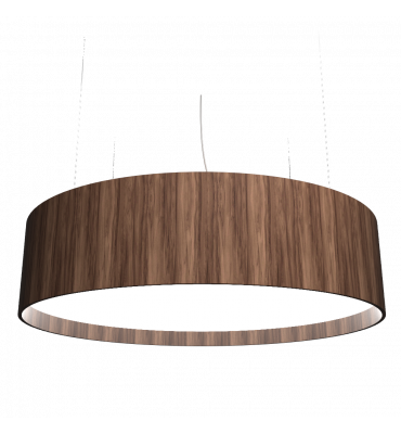 Pendente Cilíndrico 100cm Nogueira