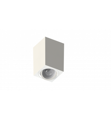 Plafon Tower Quadrado face plana dicróica BT