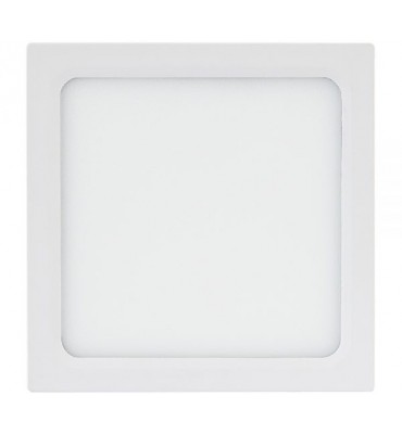 Painel LED embutir quadrado 18W 6500K 22cm Brilia