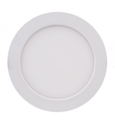 Painel LED embutir redondo 17cm 12W 3000K - Brilia