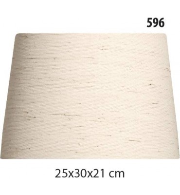 Cúpula Tambor 25x30x21 Linho