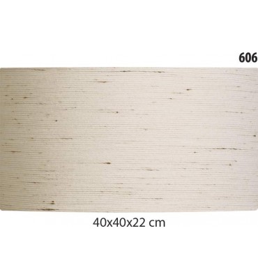 Cúpula Cilíndrica 40x40x22cm Linho