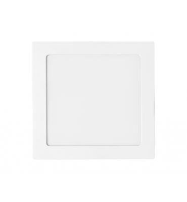 Painel LED embutir quadrado 18W 3000K - Stella