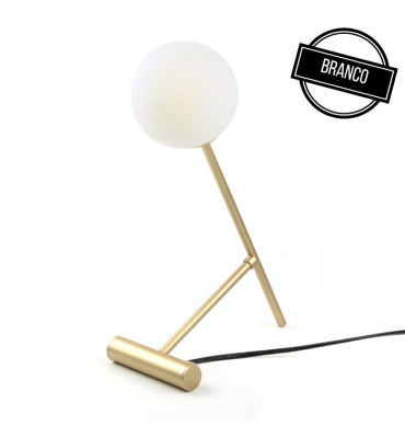 Luminária de mesa Imola branca