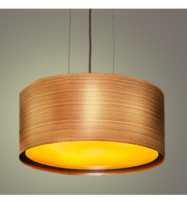 Pendente Baobá marrom/bronze champanhe