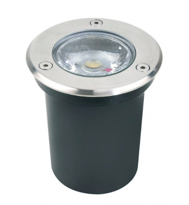 Embutido de solo Dresden LED 6W 3000K IP67 redondo aço inox