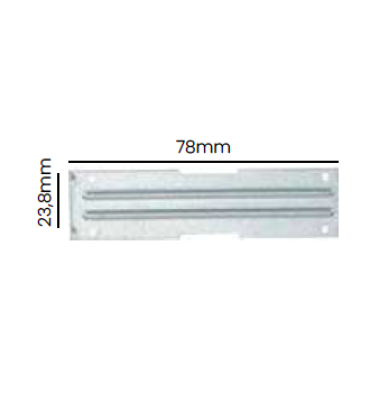 Conector para embutido MR16