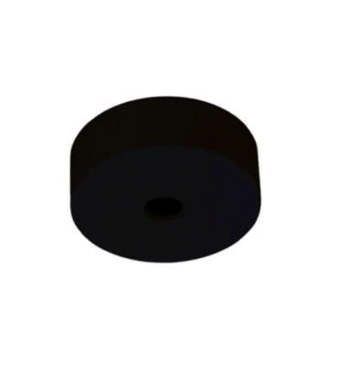 Canopla sobrepor 5cm preta