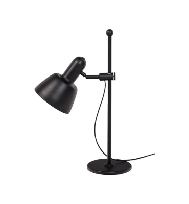 Abajur Frida preto, preto e branco