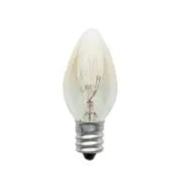 Lâmpada chupeta C7 clara 7W E12