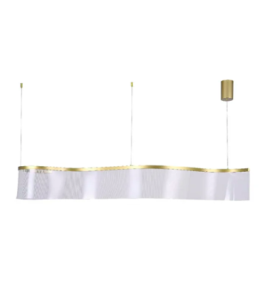 Pendente Sinuos LED 45W 3000K dourado