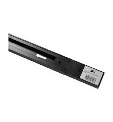 Trilho eletrificado de sobrepor 2m preto