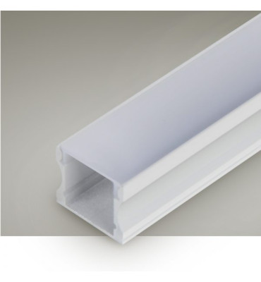 Perfil de sobrepor 17x15mm branco