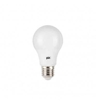 Lâmpada bulbo LED 12W 6500K - Pix
