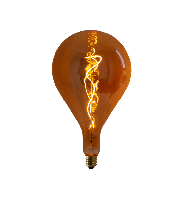 Lâmpada A160 Filamento LED Spiral 4W 2200K - GMH Trade