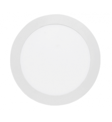 Painel LED embutir redondo 18W 3000K 22,5cm Stella