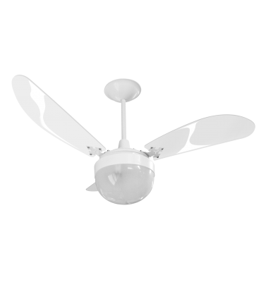 Ventilador Paraty 3 pás branco