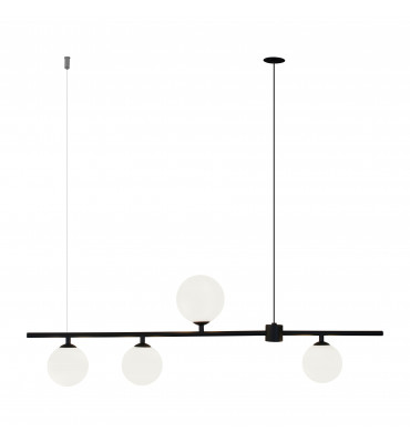 Pendente Orbit 4 esferas PT