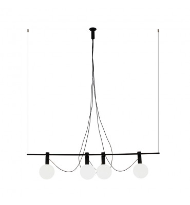 Pendente Hook 4 esferas PT