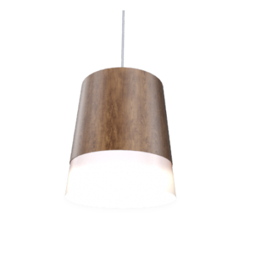 Pendente Conico Imbuia