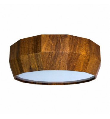 Plafon Cilíndrico Multifacetado Imbuia