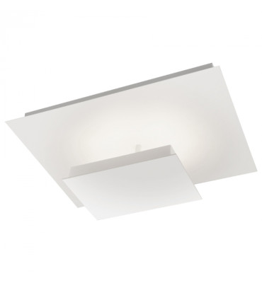 Plafon sobrepor 1916 47x47x12cm branco