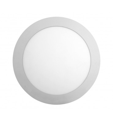 Painel LED sobrepor redondo 12W 3000K 16cm - Opus