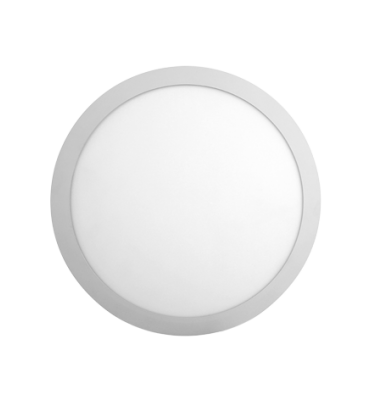 Painel embutir sobrepor redondo 24W 3000K 28,5cm - Opus