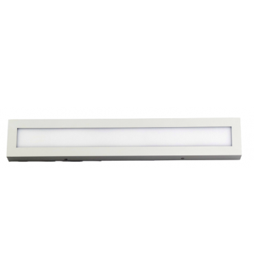 Painel LED sobrepor retangular 18W 6000K 10x60cm Bella