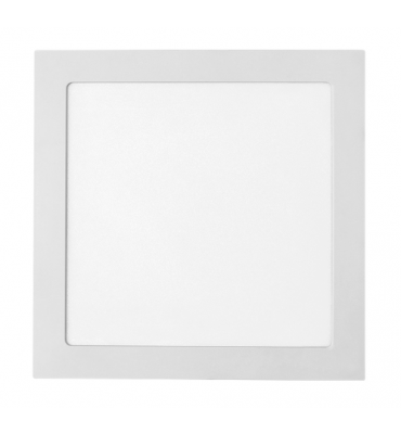 Painel LED embutir quadrado 24W 4000K 27cm Stella