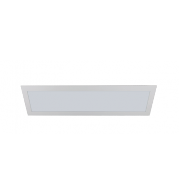 Painel LED embutir retangular 18W 4000K 60x15cm - Romalux