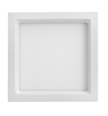 Painel LED embutir quadrado recuado 20W 4000K 22,5cm Save Energy