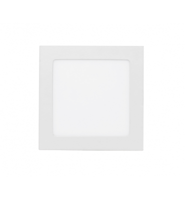 Painel LED embutir quadrado 12W 4000K 17cm Stella