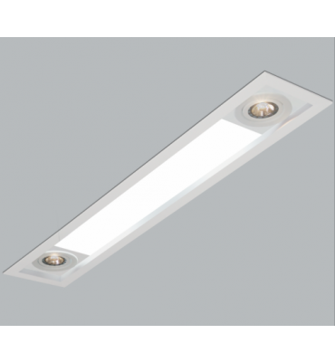 Embutido Magnum retangular recuado 20x90cm