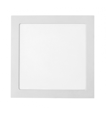 Painel LED embutir quadrado 24W 3000K 27cm Stella