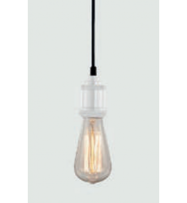 Pendente metal branco