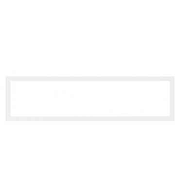 Painel LED sobrepor retangular 36W 3000K 30x60 - Brilia