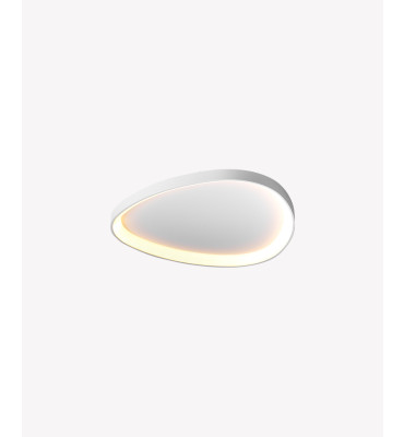 Plafon Seixos LED 28W 3000K branco