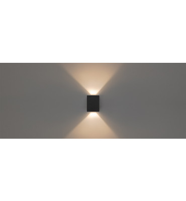 Arandela Effekt 2 fachos LED 2x4W 3000K PT