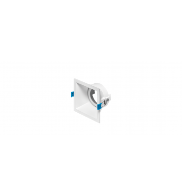 Embutido Square PAR20 recuado direcionável branco