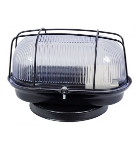 Arandela tartaruga c/ grade lente cristal PT