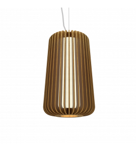 Pendente Stecche Di Legno 20cm louro freijó