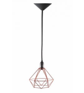 Pendente aramado Diamante