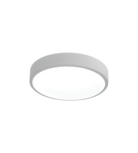 Plafon Luna LED 32W 4000K Ø40x7cm branco