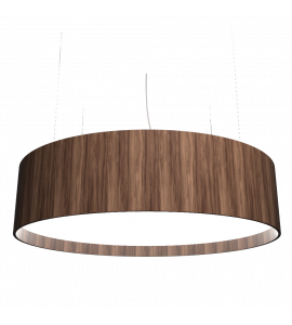 Pendente Cilíndrico 100cm Nogueira