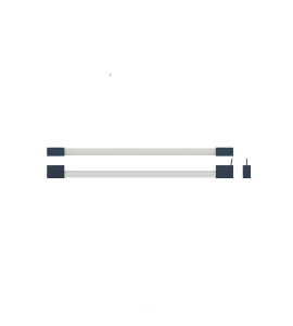 Luminária Slim Quadrada PT